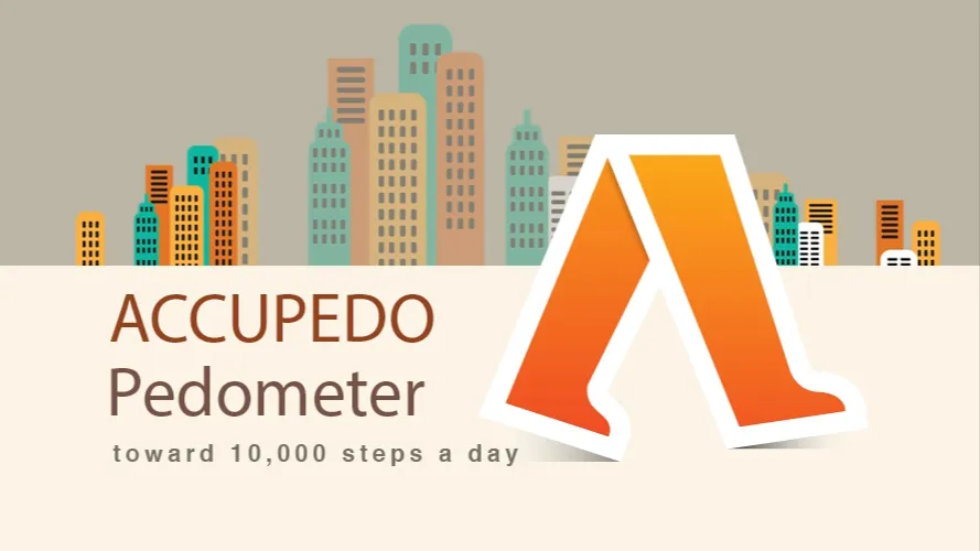 Accupedo is a free pedometer app from wearable computing company Corusen that helps users work toward their daily step goals with accurate tracking and an easy-to-read UI.